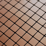 Brown Copper alu composite mosaic