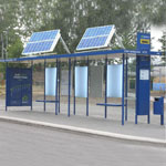 Solar Sign board system