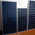 Polycrystaline solar panel