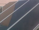 Amorphous thin film solar panel