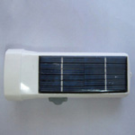 solar-powered flashlight