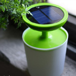 Solar potted light