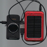 2600mAh emergency Solar Charger