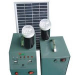 80W AC Off grid solar home lighting system