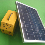 60W AC Off grid solar home lighting system