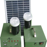 5W Portable DC Solar Lighting System