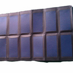 12W folding solar bag thin film solar cell
