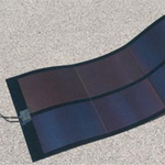 88W Non-adhesive film back flex solar panel