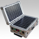 30W portable AC solar power system