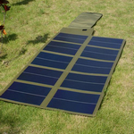 60W folding solar bag thin film solar cell